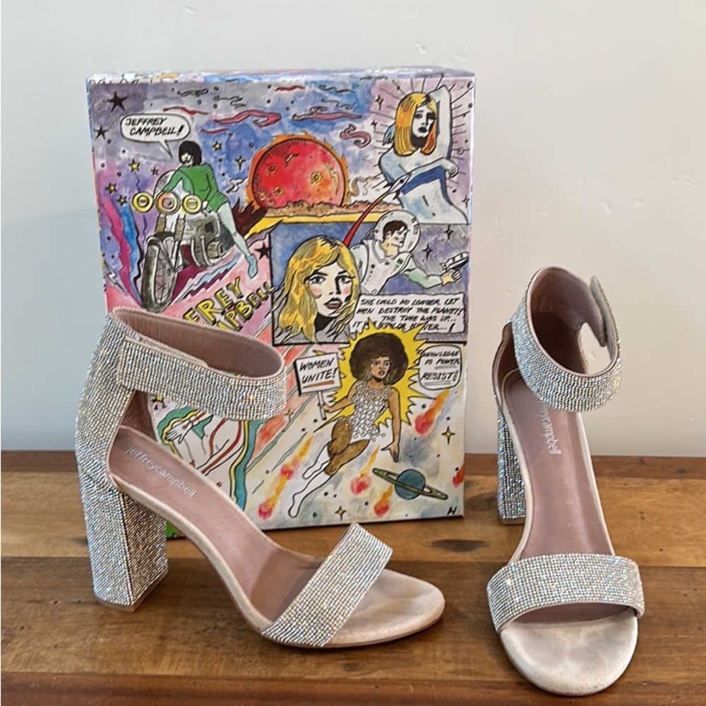 Sparkly heels